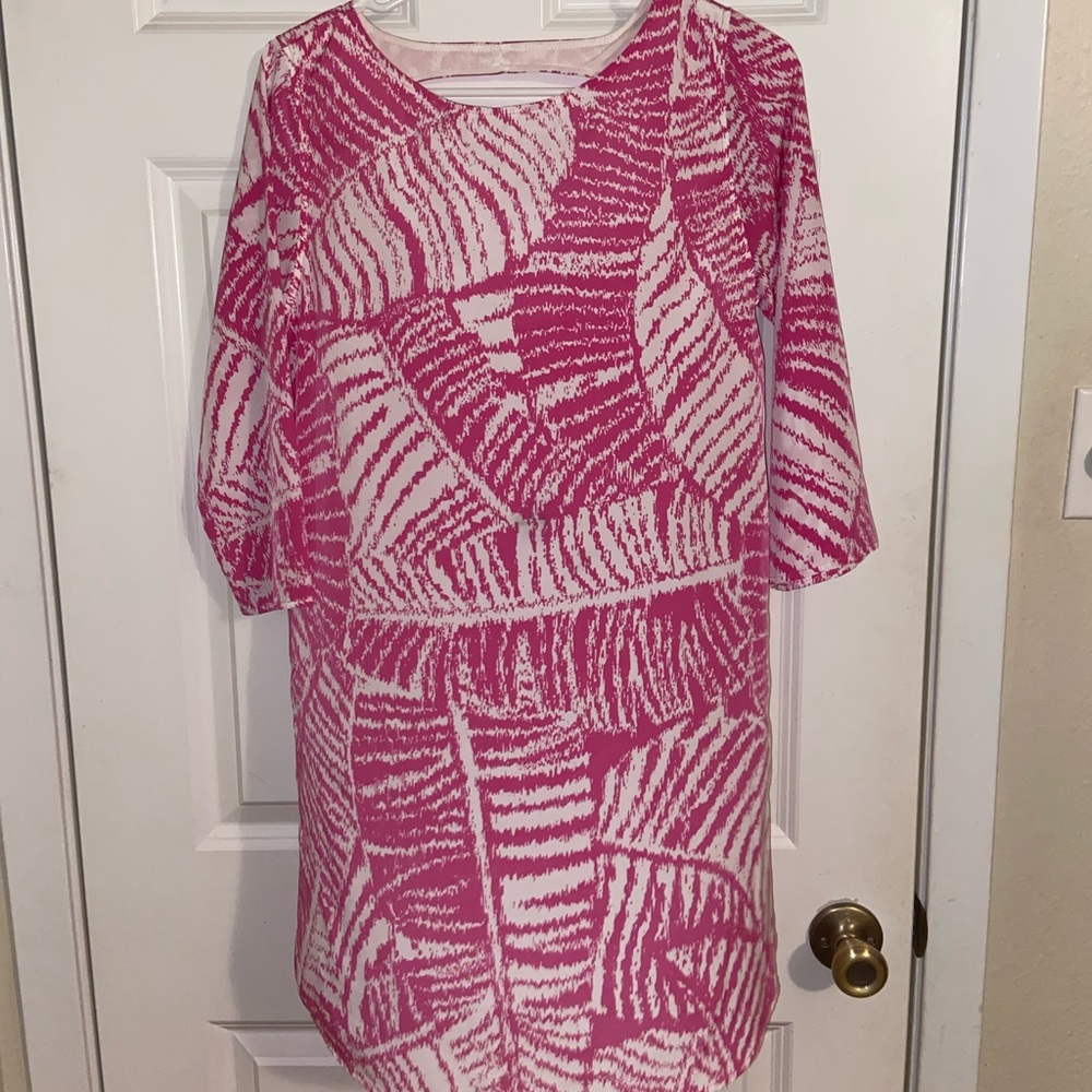Pink tunic dress